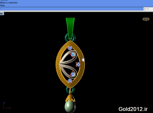 آموزش نرم افزار ماتریکس طراحی مدل مدال طرح کاشکل سنگ دار