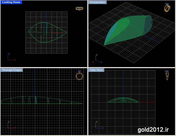 آموزش طراحی مدل طلا با نرم افزار ماتریکس